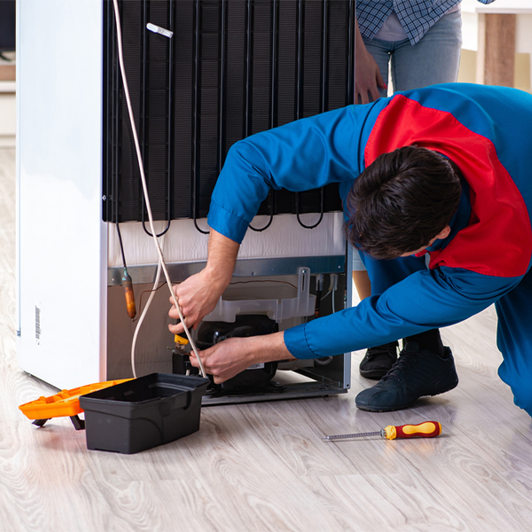 how much do you charge for refrigerator repair services in Hixton WI